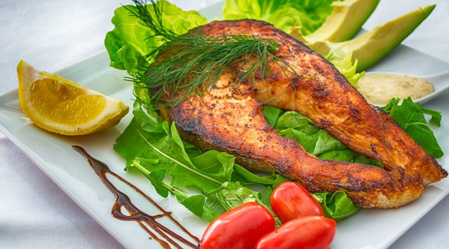 zalm uit de oven